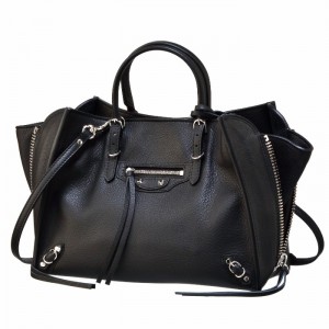 バレンシアガ BALENCIAGA バッグ PAPER ZA A6 AJ 2WAYハンドバッグ 370926 DLQ0N 1000 