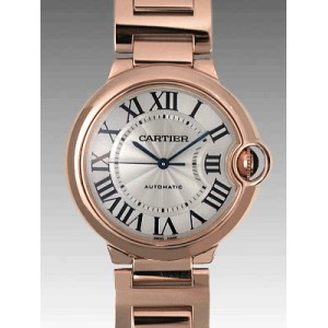 カルティエ バロンブルー ３６ｍｍ W69004Z2