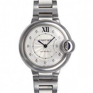 カルティエ  バロンブルー ３３ｍｍ WE902074