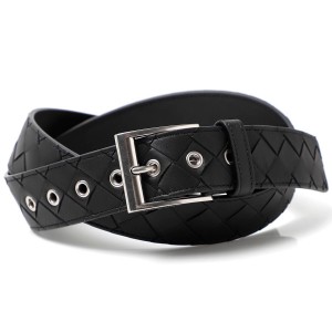 ボッテガヴェネタ BOTTEGA VENETA ベルト ブラック メンズ アクセサリー 革 レザー 580673 vo0bg 8803 CINTURA NAPP...