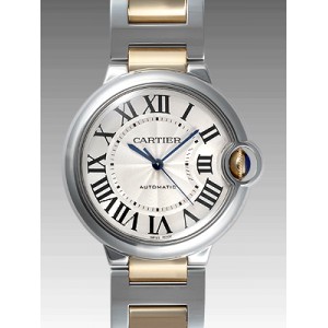 カルティエ バロンブルー ３６ｍｍ W6920047