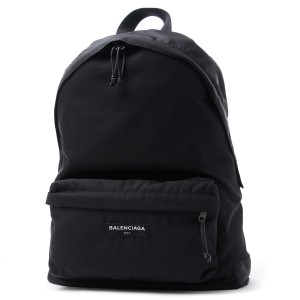 バレンシアガ BALENCIAGA バックパック ブラック メンズ リュック バッグ アクティブ アウトドア 街バッグ おしゃれ 黒 ロゴ 459744 9d025 1000