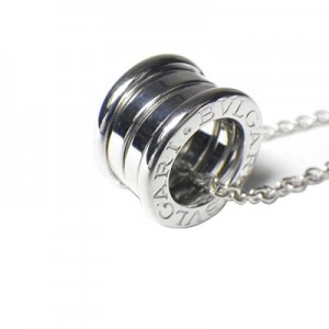 ブルガリネックレス BVLGARI B-ZERO1 k18WG/ホワイトゴールドCN632145