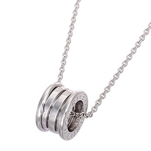 ブルガリネックレス B-zero1 ビーゼロワン K18WG CN851448 BVLGARI B.zero1 ペンダント ジュエリー