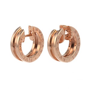 ブルガリピアス  アクセサリー ジュエリー BVLGARI OR855482 ビーゼロワン BZERO1 SMALL EARRINGS 18K ROSE GOLD レディース ピンクゴールド