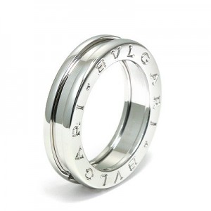 ブルガリ BVLGARI B-Zero1 リングXS(ミニ) AN852423 K18ホワイトゴールド