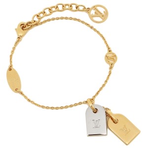 LOUIS VUITTON ブレスレット アクセサリー レディース ルイヴィトン M63142 ゴールド