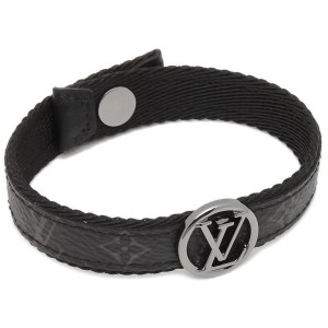 LOUIS VUITTONルイ・ヴィトン ブレスレット アクセサリー メンズ ルイヴィトン M6549D シルバー ブラック