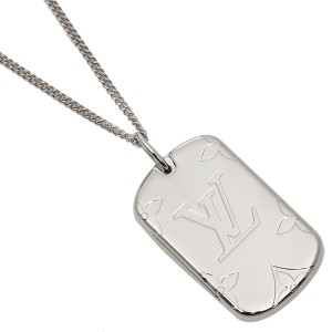 ルイ・ヴィトンネックレス  LOUIS VUITTON アクセサリー メンズ ルイヴィトン M62484 シルバー