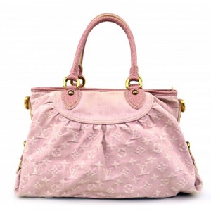 ルイヴィトン LOUIS VUITTON M95836 モノグラム・デニム ネオカヴィMM 2WAYバッグ ローズ