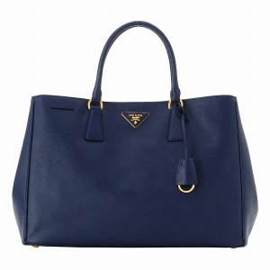 プラダハンドバッグ SAFFIANO LUXロゴプレート付きビジネス BN1844 SAF.LUX BLUETTE