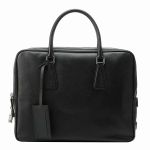 プラダ  PRADA SAFFIANO TRAVEL パドロック付ブリーフケース ビジネスバッグNERO (ブラック)VS0305 9Z2 002