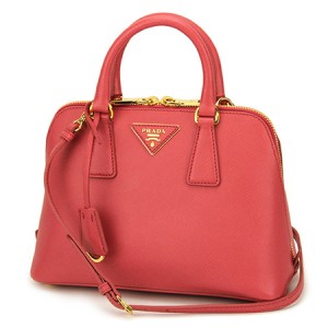 プラダ バッグ 2wayショルダー ハンドバッグ 2wayショルダーバッグ ピンク パテントサフィアーノ BL0838