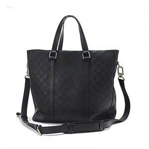 LOUIS VUITTON ルイ・ヴィトン N41269 タダオPM ダミエ・アンフィニ オニキス メンズ ハンドバッグ ショルダーバッグ 2WAYバッグ 
