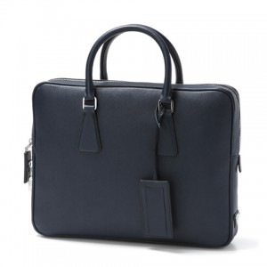 プラダ バッグ　ブリーフケース パドロック付 PRADA BLACK VS0363 9Z2 F0002