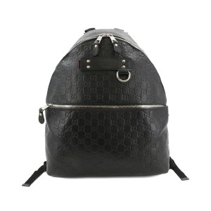 GUCCI グッチ GG柄 リュックサック グッチシマ 268184 グッチシマラバーコーティングレザー 男女兼用 バックパック・リュック