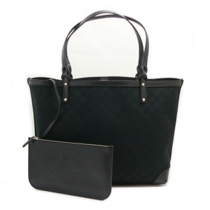 グッチトートバッグ GGキャンバス GUCCI ブラック レディース・メンズ 247209 F4CMG 1000