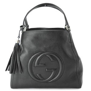 グッチバッグ GUCCI 282309 ソーホー インターロッキング ハンドバッグ レザー レディース 282309 A7M0G 1000