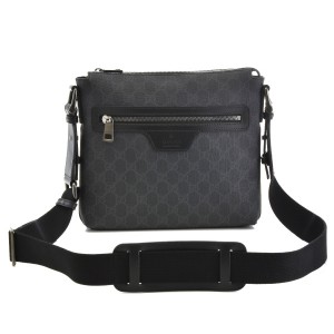 GUCCIショルダーバッグ  グッチ GGスプリーム キャンバス スモールメッセンジャーバッグ メンズ 387514 KHN7R 1078