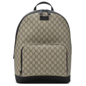グッチ GUCCI リュックサック/バックパック GGスプリーム/GG SUPREME ベージュ&エボニー&ブラック 406370 KLQAX 9772 メンズ レディース