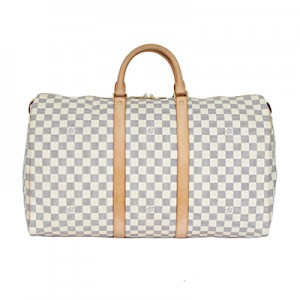 ルイヴィトンブランド Louis Vuitton キーポル50 ハンドバッグ ボストンバッグ ダミエアズール N41430