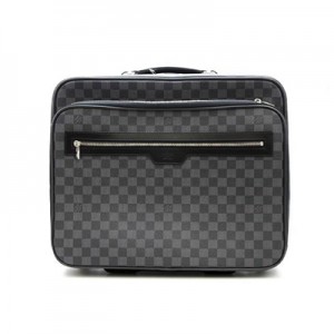ルイヴィトン LOUIS VUITTON N23206 ダミエグラフィット パイロットケース キャリーバッグ/18251 トロリー メンズ