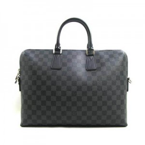 ルイヴィトン LOUIS VUITTON ヴィトン ダミエ グラフィット ポルト ドキュマン ジュール PDJ ビジネスバッグ ショルダーバッグ N48224