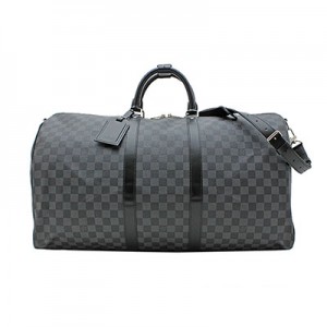 ルイ ヴィトン LOUIS VUITTON Damier Graphite/ダミエ・グラフィット キーポル・バンドリエール55cm  N41413