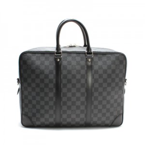 LOUIS VUITTON【ルイ・ヴィトン】 ポルトドキュマン・ヴォワヤージュ　N41123 ビジネスバッグ ダミエキャンバス メンズ