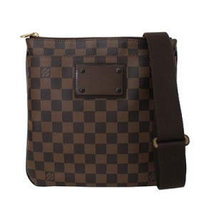 LOUIS VUITTONルイ・ヴィトン N41100　 ポシェットプラット ブルックリン ショルダーバッグ ダミエキャンバス