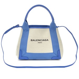 バレンシアガ BALENCIAGA バッグ NAVY CABAS XS 2WAYハンドバッグ 390346 AQ38N 4281
