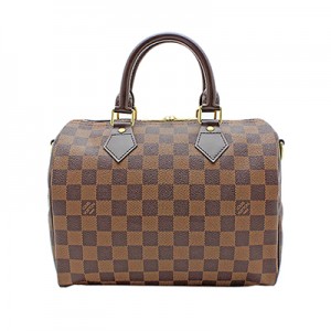 ルイヴィトン ハンドバッグ Louis Vuitton N41181 バッグ ダミエ スピーディ バンドリエール25 レディース エベヌ ダークブラウン 