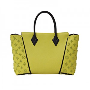 LOUIS VUITTON　ルイヴィトン　トートW PM ピスタッシュ　M94337　ハンドバッグ　ヴォ―カシミール/カーフレザー ライトグリーン