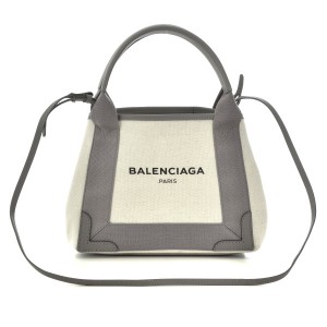 バレンシアガ BALENCIAGA バッグ NAVY CABAS XS 2WAYハンドバッグ 390346 AQ38N 2881 