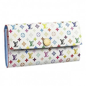 ヴィトン 　長財布　ポルトフォイユ・サラ　モノグラム マルチカラー　レザン　M93742　LOUIS VUITTON(ルイ・ヴィトン)