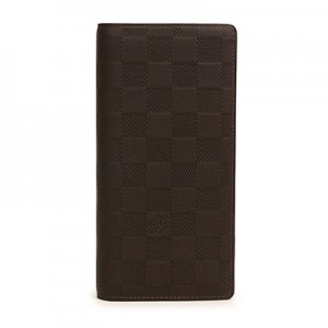 LOUIS VUITTON  ルイ・ヴィトン ダミエ アンフィニ 二つ折り長財布 ポルトフォイユプラザ N63120