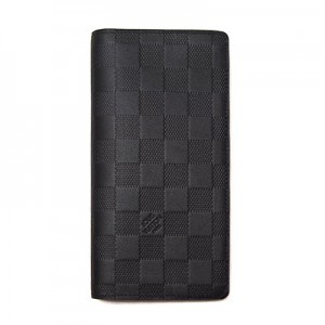 ルイヴィトン  長財布 Louis Vuitton N63010 財布 ダミエ・グラフィット ポルトフォイユ・ブラザ メンズ グラフィット ブラック 黒 