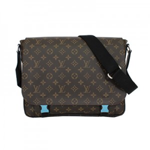 LOUIS VUITTON ルイヴィトン モノグラムマカサー　クラレンス ショルダーバッグ　メッセンジャー メンズ斜め掛け M40936