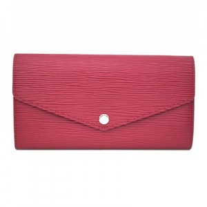 ルイヴィトン LOUIS VUITTON ヴィトン エピ ポルトフォイユ・サラ 二つ折り 長財布M60580