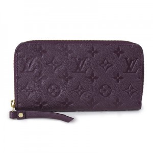 ルイ ヴィトン LOUIS VUITTON アンプラント ポルトフォイユ スクレット ロン ラウンドファスナー 長財布 M60298