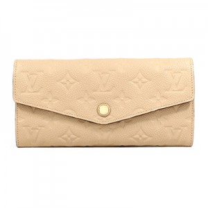 LOUIS VUITTON　ルイ・ヴィトン ポルトフォイユ・キュリユーズ　長財布　モノグラム・アンプラント　デュンヌ ベージュ　M60751