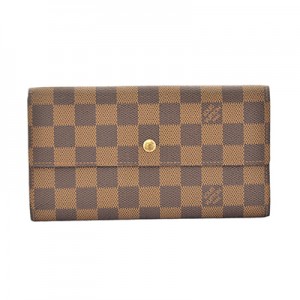 ルイヴィトン 三つ折り長財布 ダミエ ポルトフォイユ インターナショナル N61215 ロングウォレット レディース LOUIS VUITTON