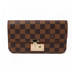 LOUIS VUITTON長財布　ルイヴィトン　N63171　ダミエ　ポルトフォイユ　アスコット
