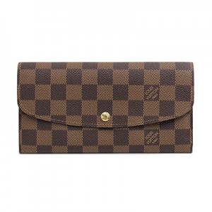 ルイヴィトン LOUIS VUITTON ポルトフォイユ・エミリー 長財布 ダミエ N63019