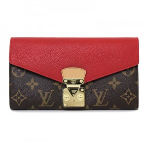 ルイヴィトン LOUIS VUITTON モノグラム ポルトフォイユ・パラス スリーズ 2つ折り長財布 M58414