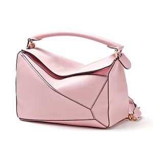  ロエベ/LOEWE ハンドバッグ(2WAY仕様) PUZZLE SMALL CLASSIC CALF SOFT PINK ピンク系 32230 k74 7610 レディース