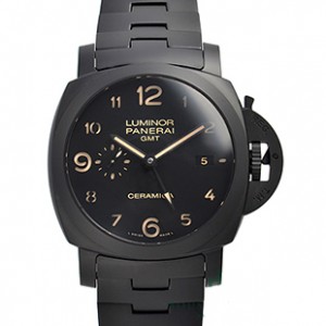 パネライ ルミノール１９５０ ３デイズ GMT トゥットネロ PAM00438