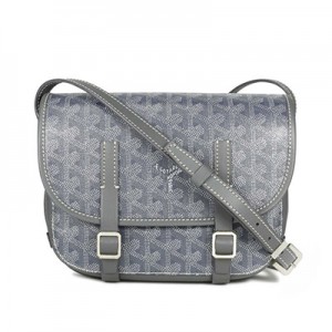 GOYARD  ゴヤール ベルヴェデール ユニセックス ショルダーバッグ グレー×シルバー金具G2020697