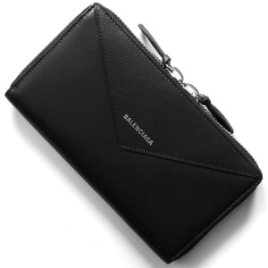 バレンシアガ長財布 BALENCIAGA ペーパー/PAPIER ブラック 381226 DLQ0N 1000 レディース