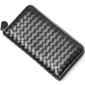 ボッテガヴェネタ BOTTEGA VENETA 長財布 イントレチャート/INTRECCIATO ブラック 275064 V001N 1000 メンズ レディース